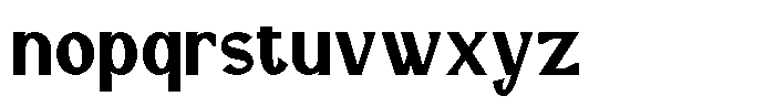 Molla Divina Semi Bold Font LOWERCASE