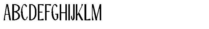Molla Divina Thin Font UPPERCASE