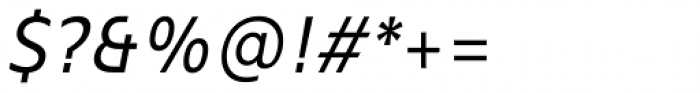 Mollen Narrow Italic Font OTHER CHARS