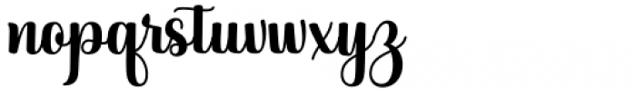 Mollyta Script Regular Font LOWERCASE