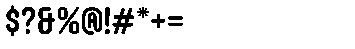 Molow Font OTHER CHARS