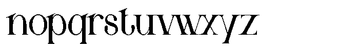 Molten Bold Font LOWERCASE