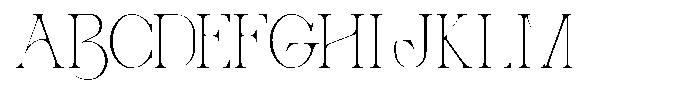 Molten Light Font UPPERCASE