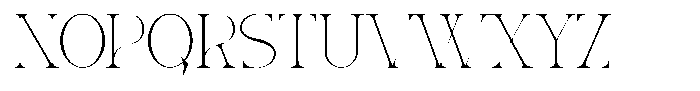 Molten Light Font UPPERCASE