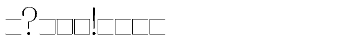 Molten Regular Font OTHER CHARS