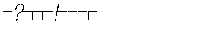 Molten Semi Bold Slant Font OTHER CHARS