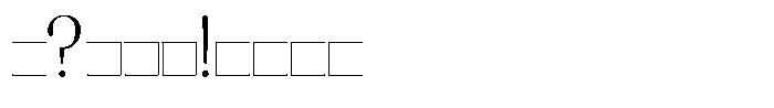Molten Semi Bold Font OTHER CHARS