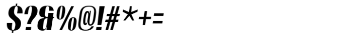 Moltrak  Extra Bold Slanted Font OTHER CHARS