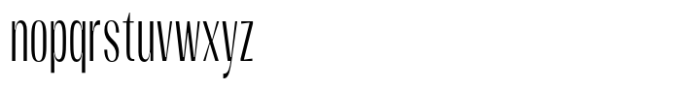Moltrak  Extra Condensed Font LOWERCASE