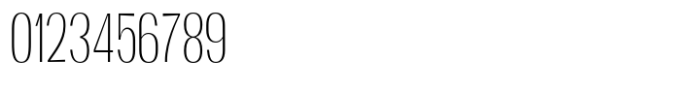 Moltrak  Extra Light Condensed Font OTHER CHARS