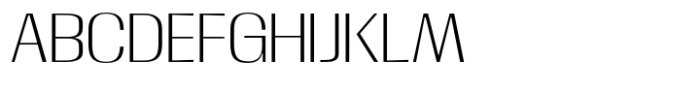 Moltrak  Extra Light Expanded Font UPPERCASE