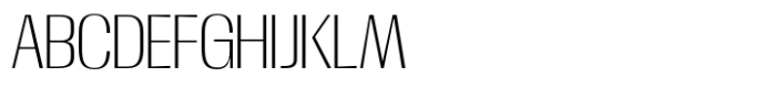 Moltrak  Extra Light Font UPPERCASE