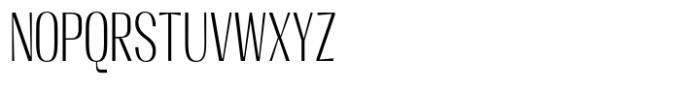 Moltrak  Light Condensed Font UPPERCASE