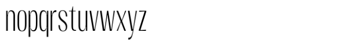 Moltrak  Light Condensed Font LOWERCASE