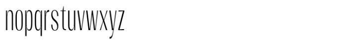 Moltrak  Light Extra Condensed Font LOWERCASE