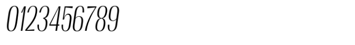 Moltrak  Light Slanted Condensed Font OTHER CHARS