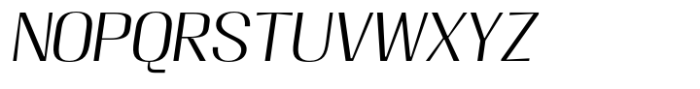 Moltrak  Light Slanted Expanded Font UPPERCASE
