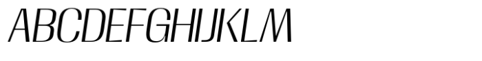 Moltrak  Light Slanted Semi Expanded Font