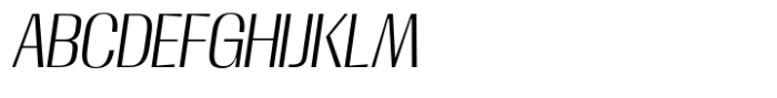 Moltrak  Light Slanted Font