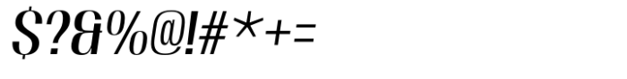 Moltrak  Medium Slanted Semi Expanded Font OTHER CHARS