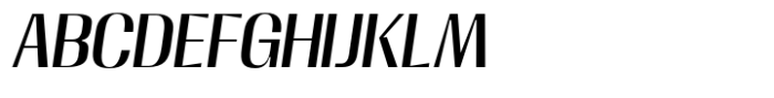 Moltrak  Medium Slanted Semi Expanded Font
