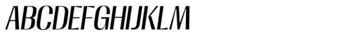 Moltrak  Medium Slanted Font