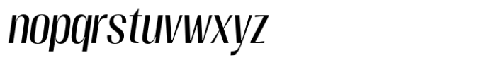 Moltrak  Medium Slanted Font LOWERCASE