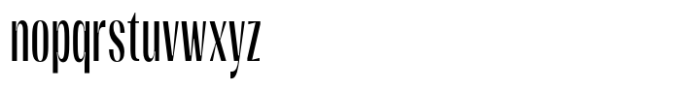 Moltrak  Semi Bold Extra Condensed Font LOWERCASE
