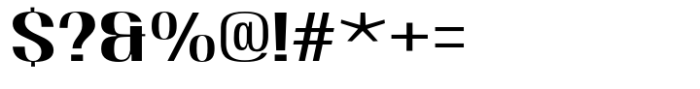 Moltrak  Semi Bold Extra Expanded Font OTHER CHARS