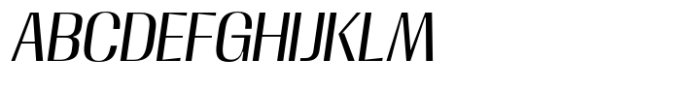 Moltrak  Slanted Semi Expanded Font