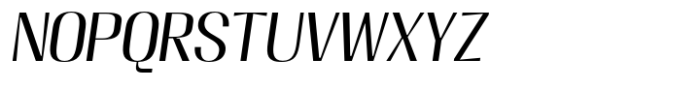 Moltrak  Slanted Semi Expanded Font UPPERCASE