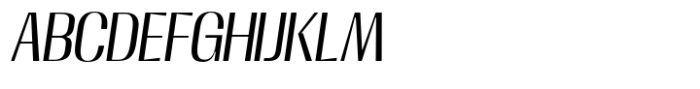 Moltrak  Slanted Font