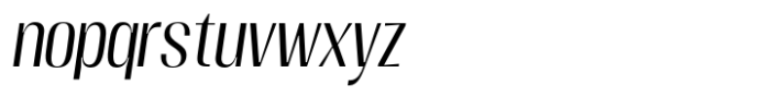 Moltrak  Slanted Font LOWERCASE