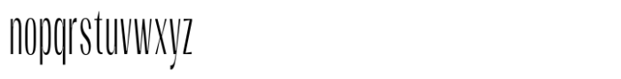 Moltrak  Ultra Condensed Font LOWERCASE