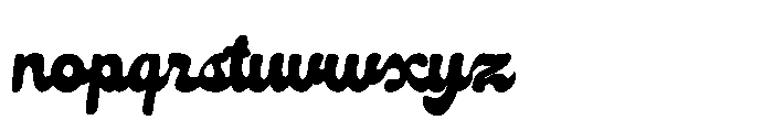 Molugle Font LOWERCASE