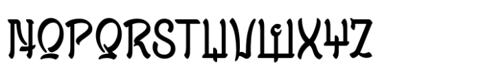 Molyan Regular Font UPPERCASE