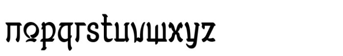 Molyan Regular Font LOWERCASE