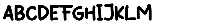 Momain Kidz Font UPPERCASE