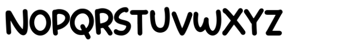 Momain Kidz Font UPPERCASE