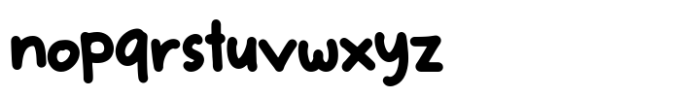 Momain Kidz Font LOWERCASE