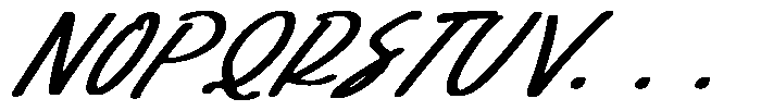 Moments Simple Journaling Italic Font UPPERCASE