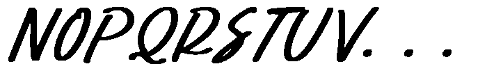 Moments Simple Journaling Regular Font UPPERCASE