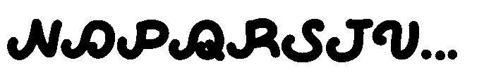 Mommy Emylina Font UPPERCASE