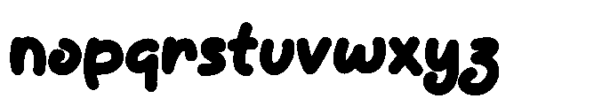 Mommy Emylina Font LOWERCASE