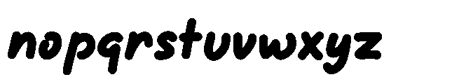 Mommy Vanesa Font LOWERCASE