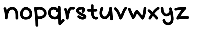 Momo Sans Font LOWERCASE