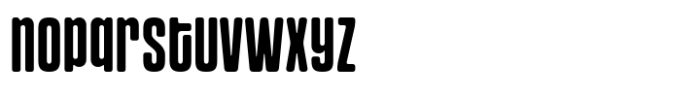 Monach Rounded Font LOWERCASE