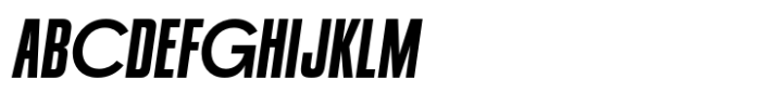 Monach Slant Font UPPERCASE