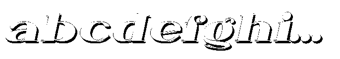 Monara Oblique Shadow FONT