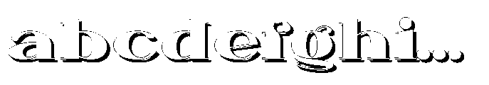 Monara Shadow FONT